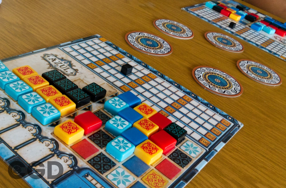 Azul Board Game In Play