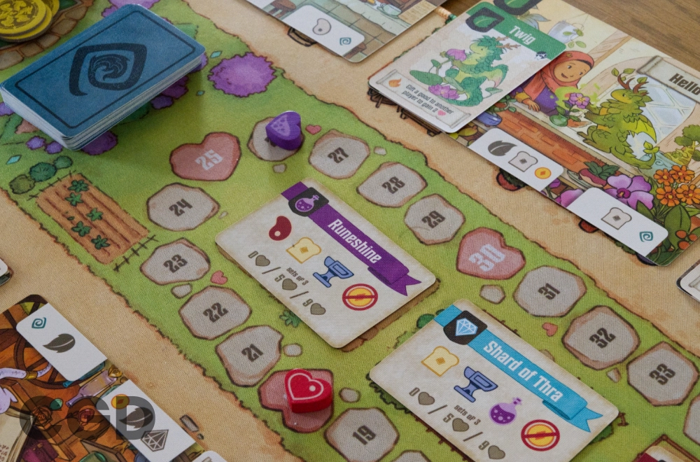 FlameCraft Board Game In Play