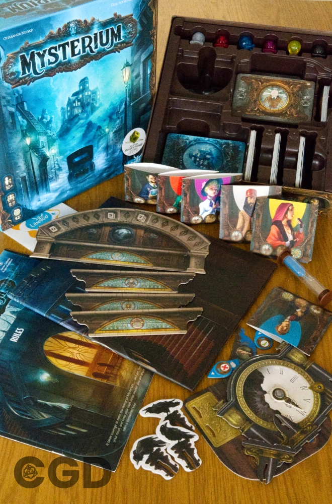 Mysterium Board Game Box Contents