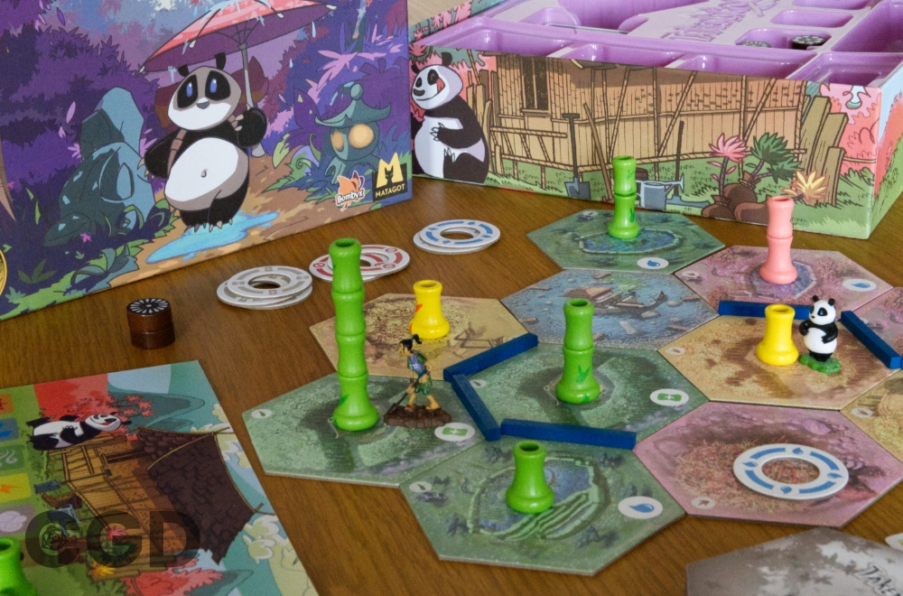 Takenoko Board Game In Play