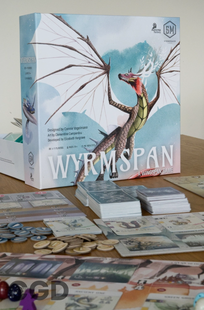 Wyrmspan Board Game Box Art
