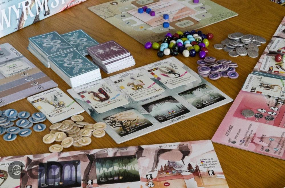 Wyrmspan Board Game Decks