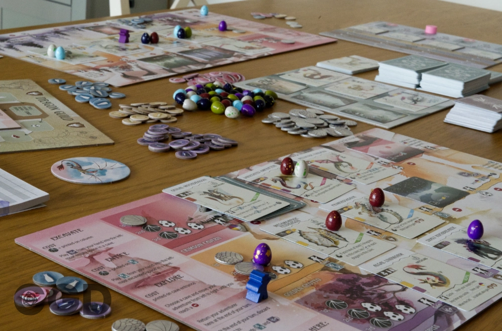 Wyrmspan Board Game In Play